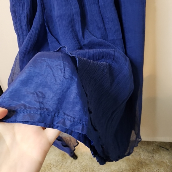 Zara Blue cocktail mini dress - Picture 3 of 8